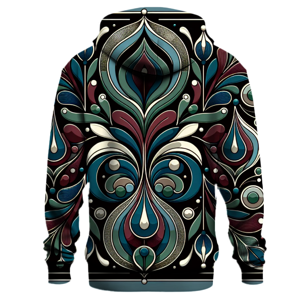 Retro Paisley Delight Hoodie