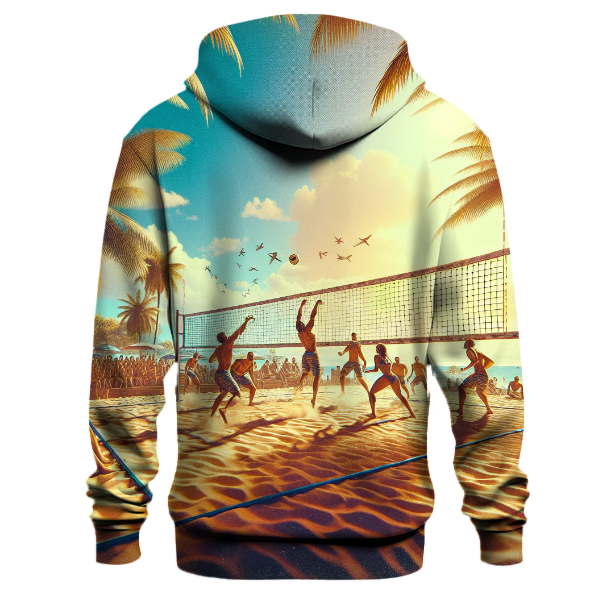 Beach Volleyball - Caribbean Hoodie