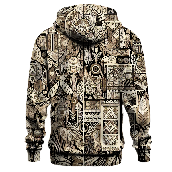 Tribal Earth Harmony Hoodie