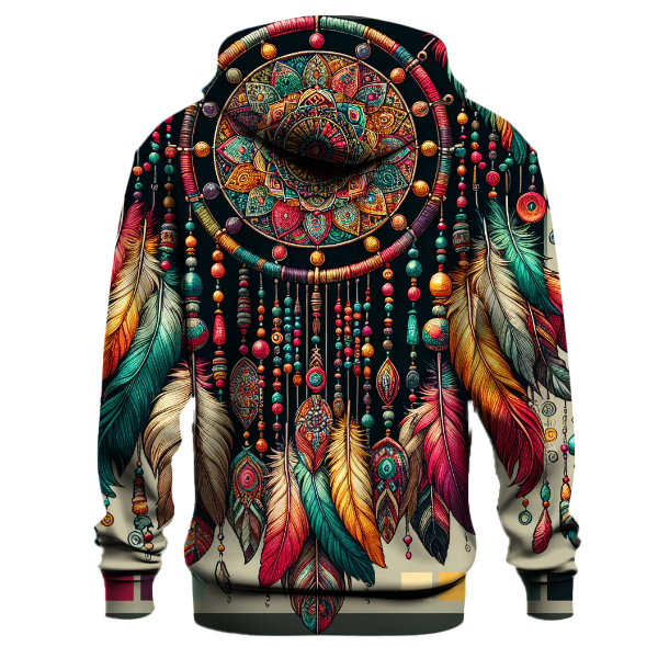 Vibrant Bohemian Dreamcatcher Hoodie