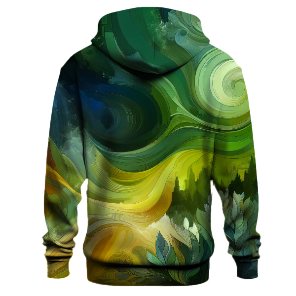 Lush Greenery Fade Hoodie