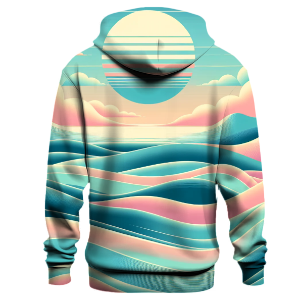 Retro Wave Harmony Hoodie