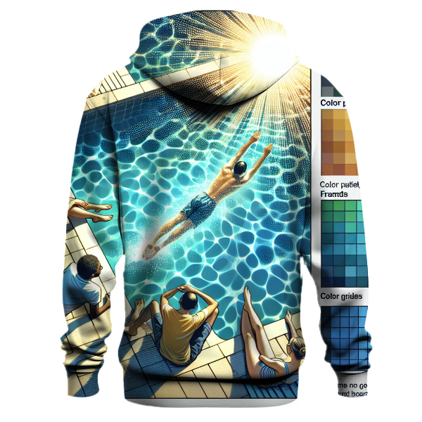 Swimming - Waves of Tranquility Hoodie