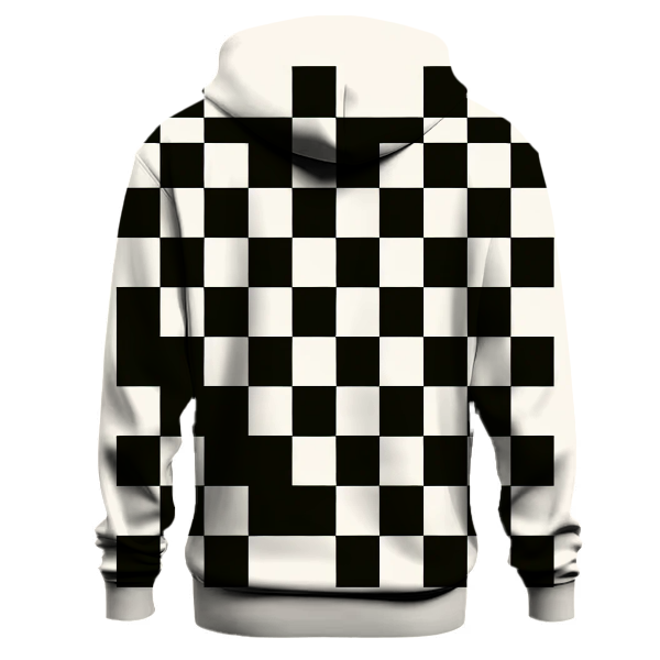 Classic Checkerboard Charm Hoodie