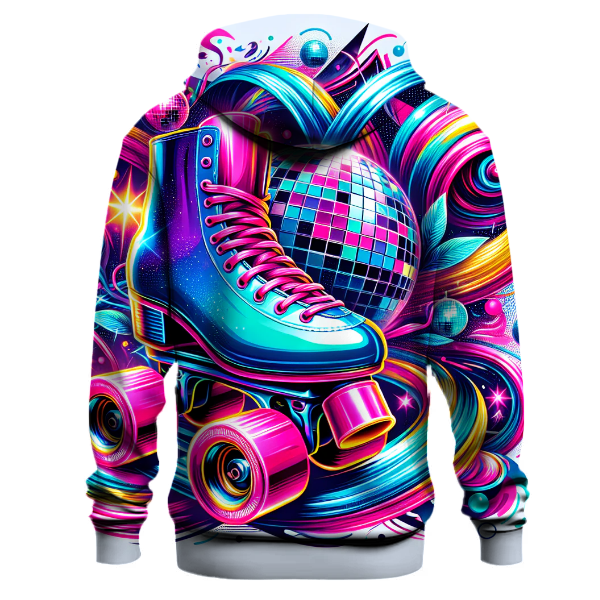 Retro Roller Disco Dreams Hoodie
