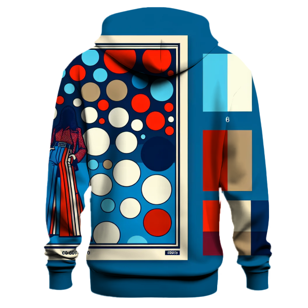 Retro Dots Delight Hoodie