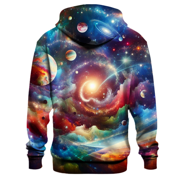 Colorful Celestial Bodies Hoodie