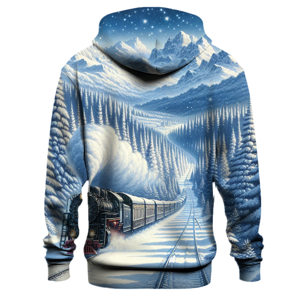 Magical Winter Train Ride Hoodie