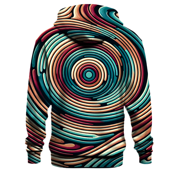 Rhythmic Ripple Symphony Hoodie