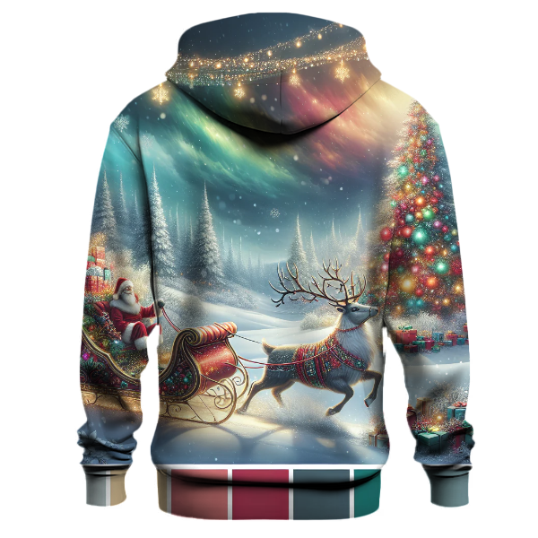 Reindeer Rides and Snowy Sights Hoodie