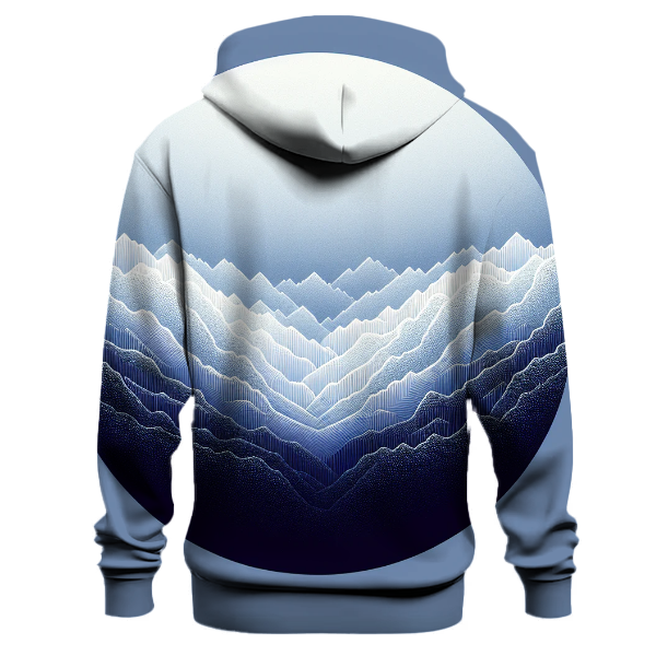 Frosted Peaks Gradient Hoodie