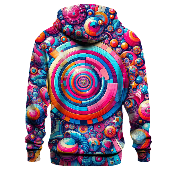 Rainbow Roller Disco Hoodie