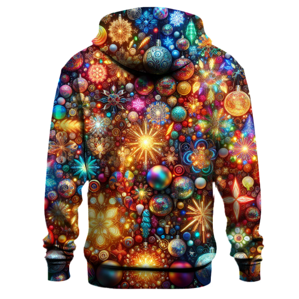 Merry and Bright Festivity Hoodie