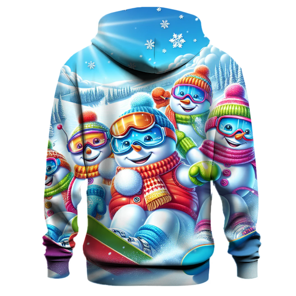 Frosty Friends Ski Trip Hoodie