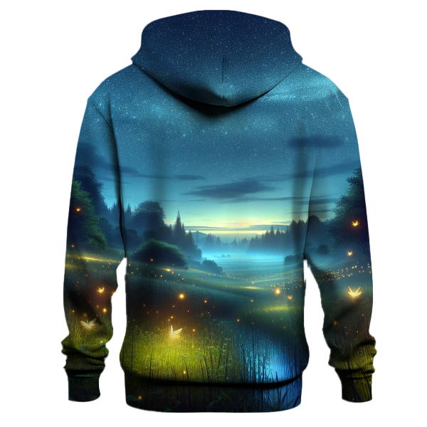 Glowing Fireflies Night Hoodie
