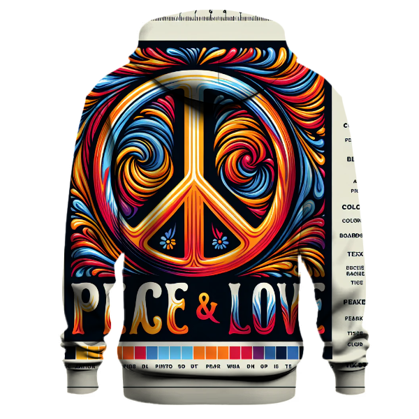 Peace Sign Tie-Dye Dream Hoodie