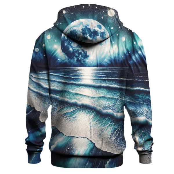 Luminous Beach Waves Hoodie