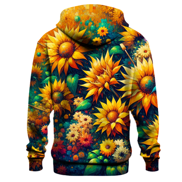 Sunshine Floral Bliss Hoodie