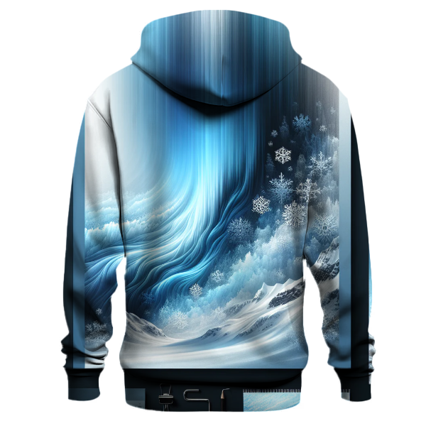 Glacial Blue Gradient Hoodie