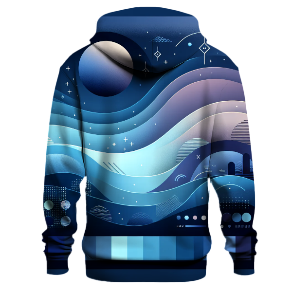 Chilly Twilight Gradient Hoodie