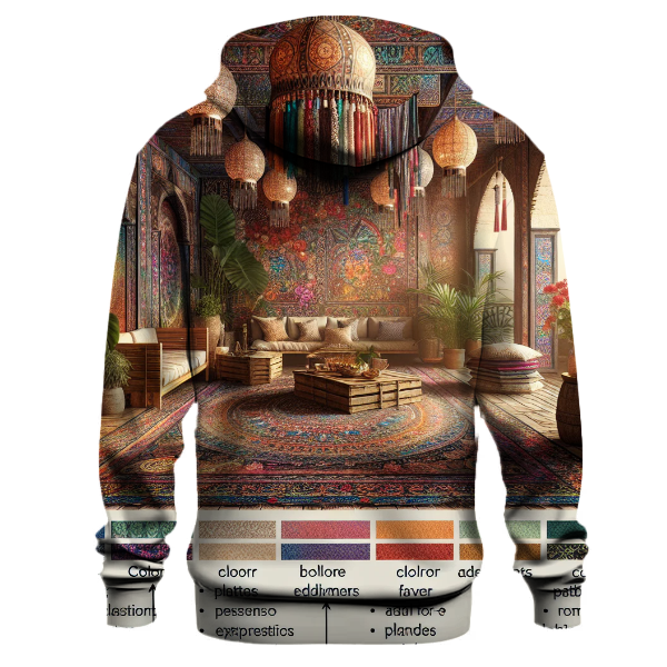 Chic Bohemian Oasis Hoodie