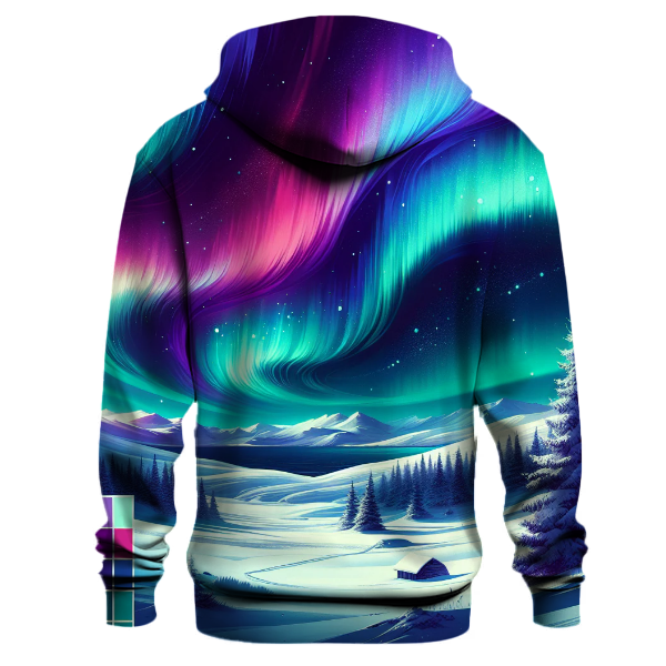 Glistening Aurora Lights Hoodie