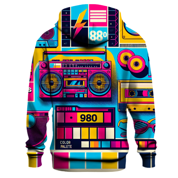Radical 80s Pop Icons Hoodie
