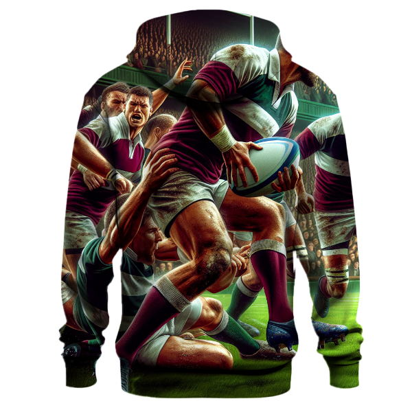 Rugby Scrummage Hoodie
