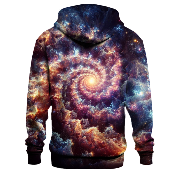 Cosmic Galaxy Swirls Hoodie