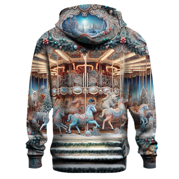 Enchanted Winter Carousel Hoodie