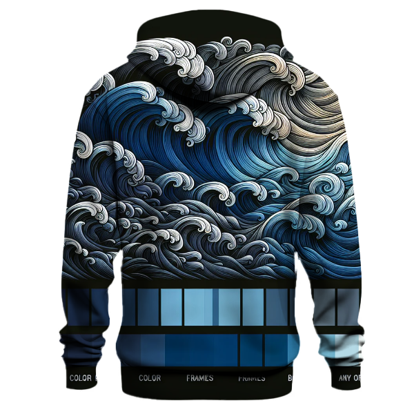 Stormy Sea Crest Hoodie