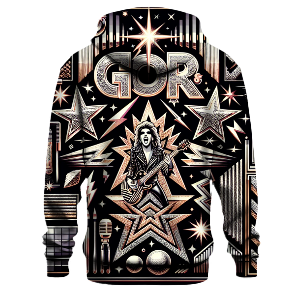 Glam Rock Glitz Hoodie