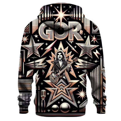 Glam Rock Glitz Hoodie
