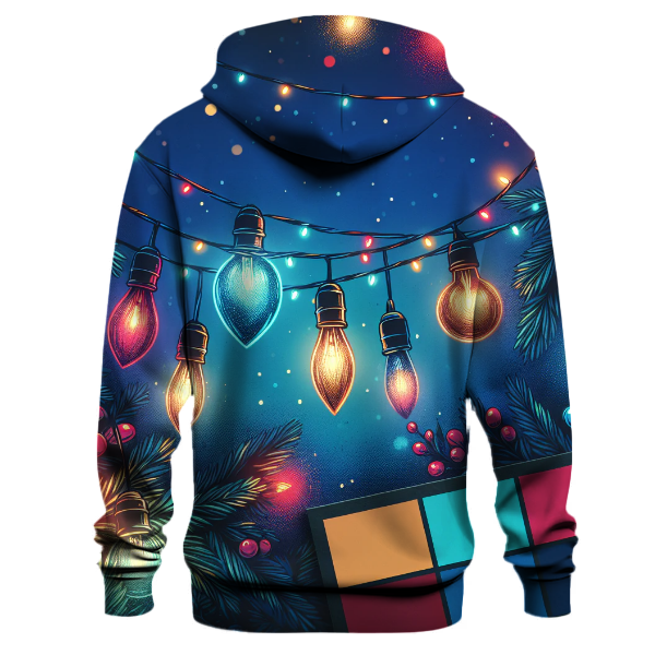 Whimsical Christmas Lights Hoodie