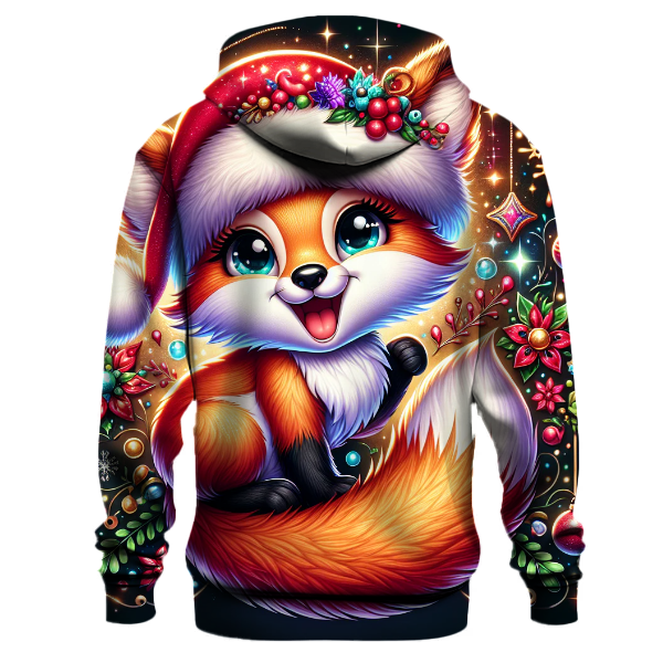 Christmas Adventure Fox Hoodie