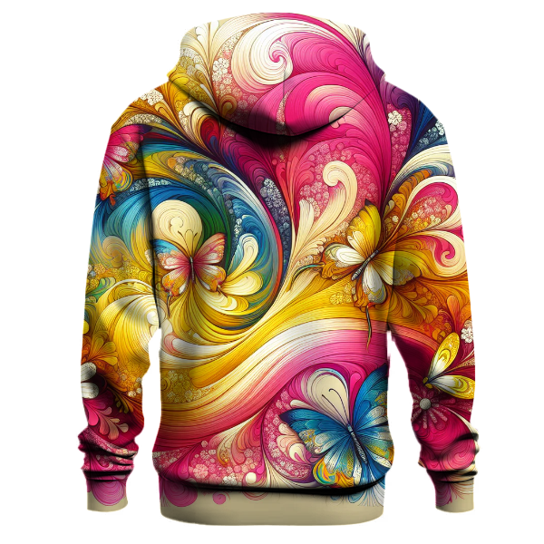 Springtime Butterfly Waltz Hoodie