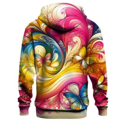 Springtime Butterfly Waltz Hoodie