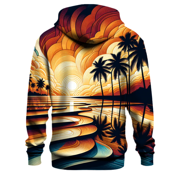 Serene Sunset Escapade Hoodie