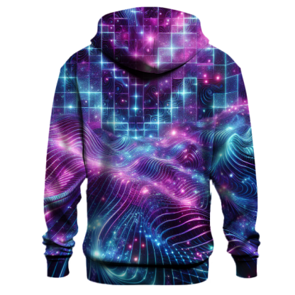 Galactic Synthwave Flow Hoodie