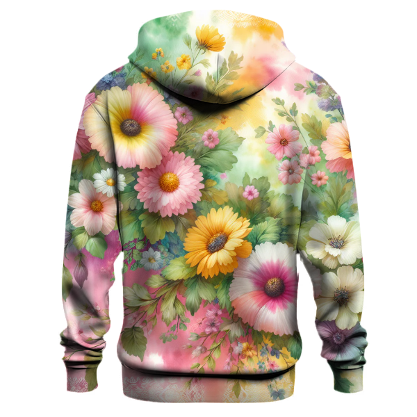 Floral Garden Dreams Hoodie