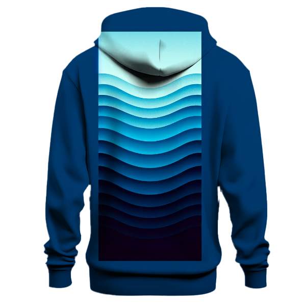 Serenity in Blue Hoodie