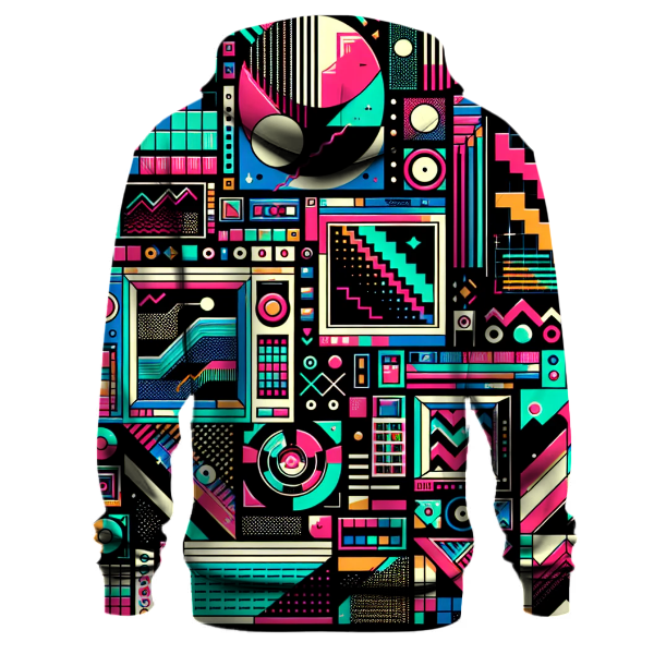 Digital Pop Frenzy Hoodie
