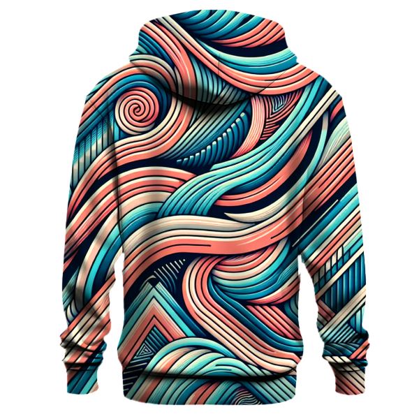 Retro Wave Splendor Hoodie