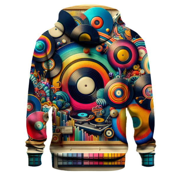 Colorful Vinyl Collection Hoodie