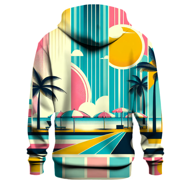 Sunglasses and Palm Trees Hoodie