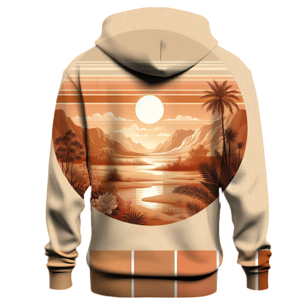 Amber Glow Oasis Hoodie