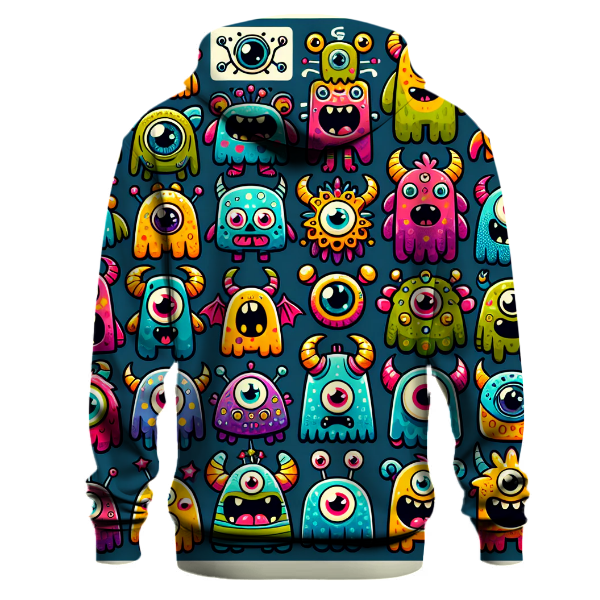Creepy Cute Monsters Hoodie