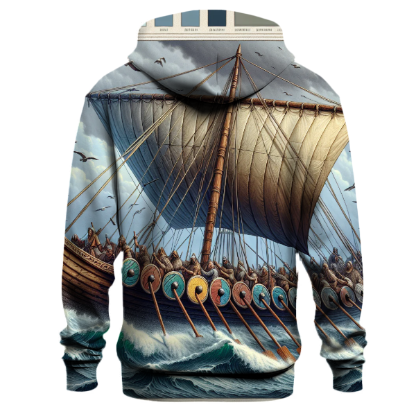 Viking Ship Saga Hoodie