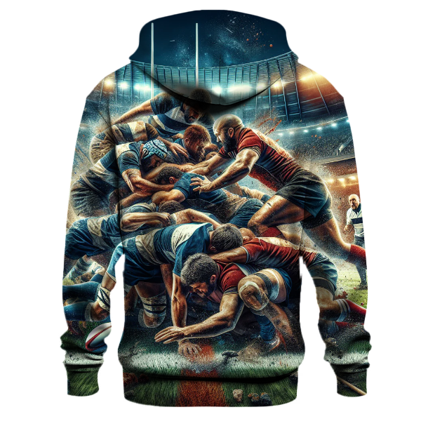 Rugby - Fierce Determination Hoodie