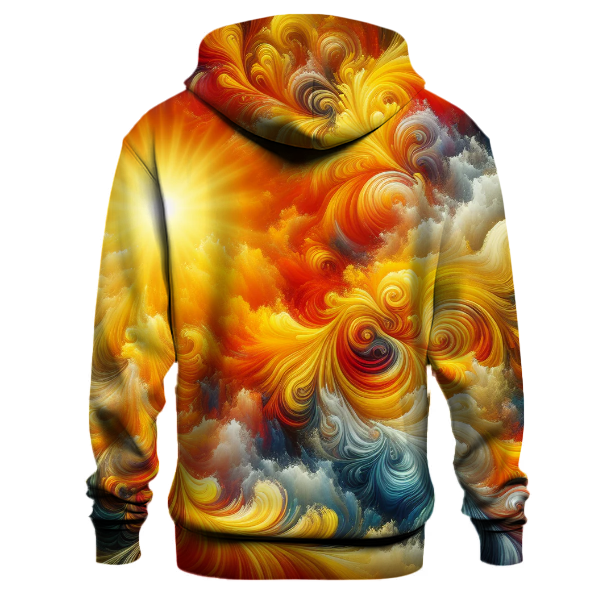 Solar Flare Tie-Dye Hoodie